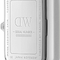 Часы Daniel Wellington Quadro Lumine Pressed Sterling DW00100597 фото 2