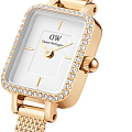 Часы Daniel Wellington Quadro Mini Lumine Bezel Gold DW00100730 фото 3